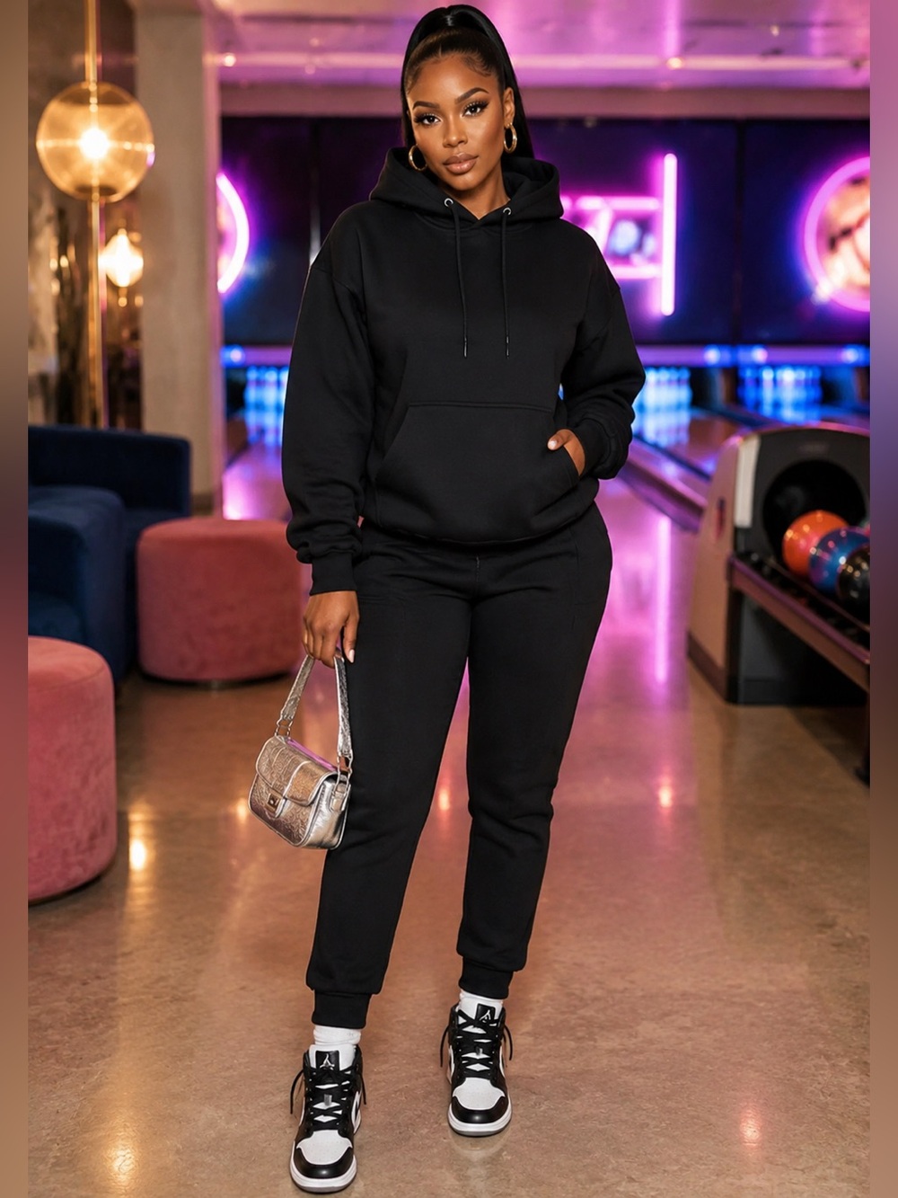 Baddie Jet Sweater Set